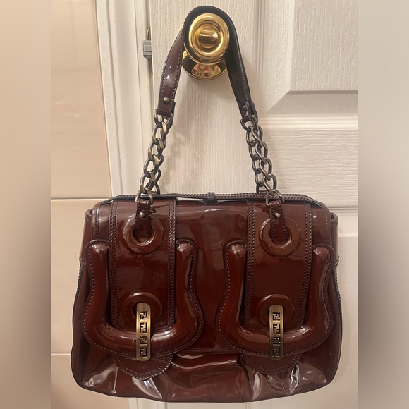 Fendi B Bag Limited Edition Patent Leather